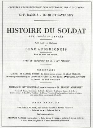 histoire du soldat